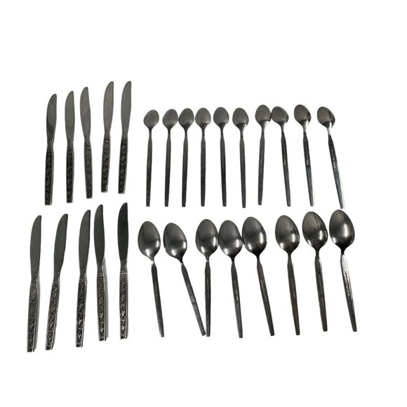 Oxford Hall PALTO ALTO Mix of Knives and Spoons Lot of 28 - Picture 12 of 16